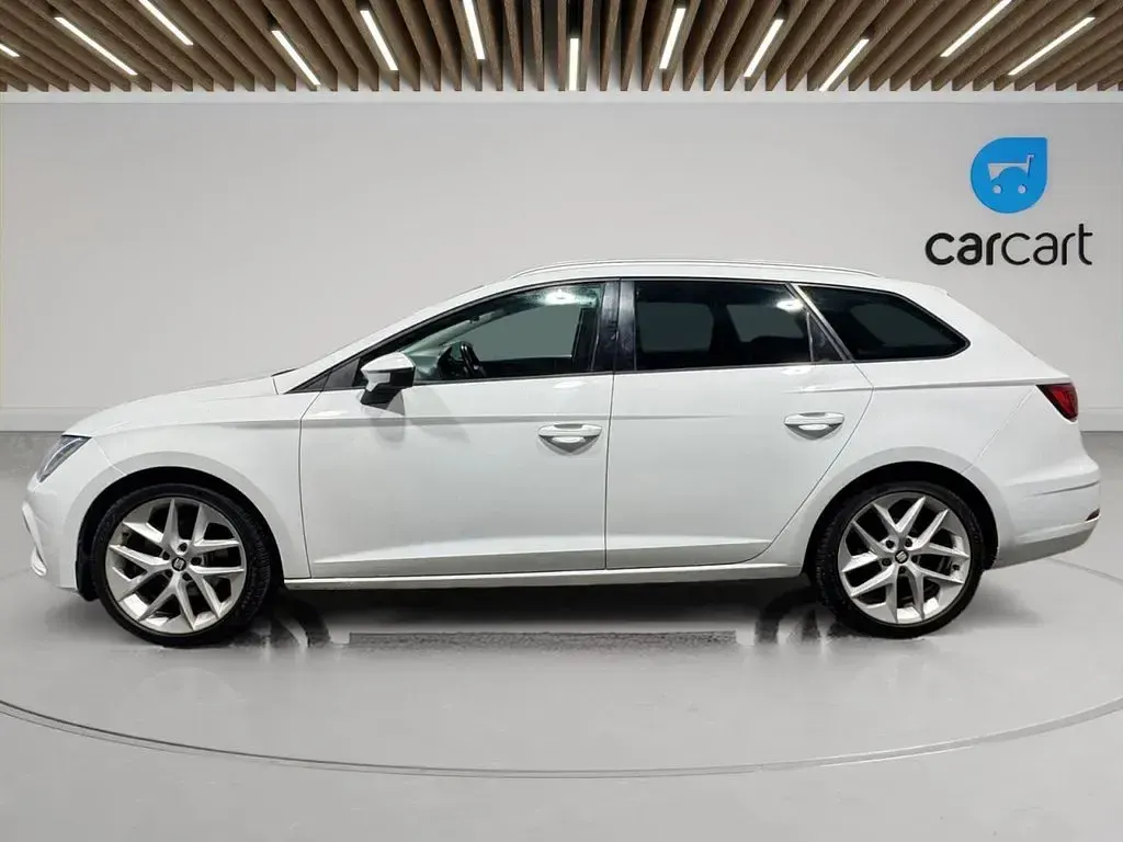 Used Seat Leon ST FR 150 HP (110 kW) 2018 White Estate