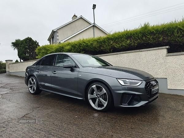 Grey Used 2020 Audi A4 Black Edition Sedan | £19,595 (Fair price) - Image 1/4