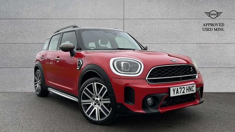 Red Used 2023 Mini Cooper S Countryman Exclusive SUV | £26,921 (Fair price) - Image 1/4