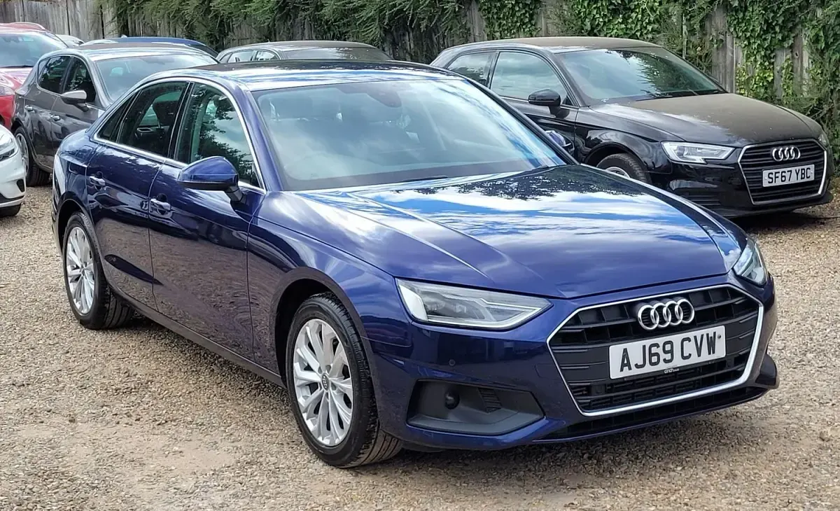 Used Audi A4 Comfort 2020 Blue Sedan