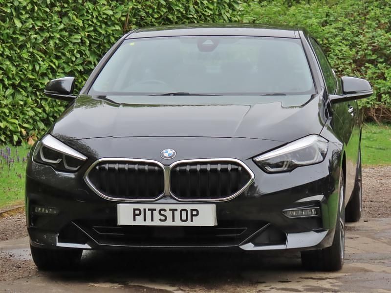 Black sapphire metallic Used 2022 BMW 218 Sport Line Coupe | £17,600 (Super price) - Image 1/3