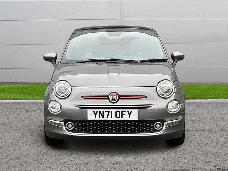 Used Fiat 500 Red 70 HP (51 kW) 2021 Grey Hatchback