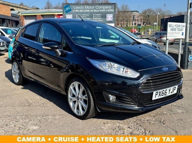Black Used 2016 Ford Fiesta Titanium X Hatchback | £7,495 (Fair price) - Image 1/4