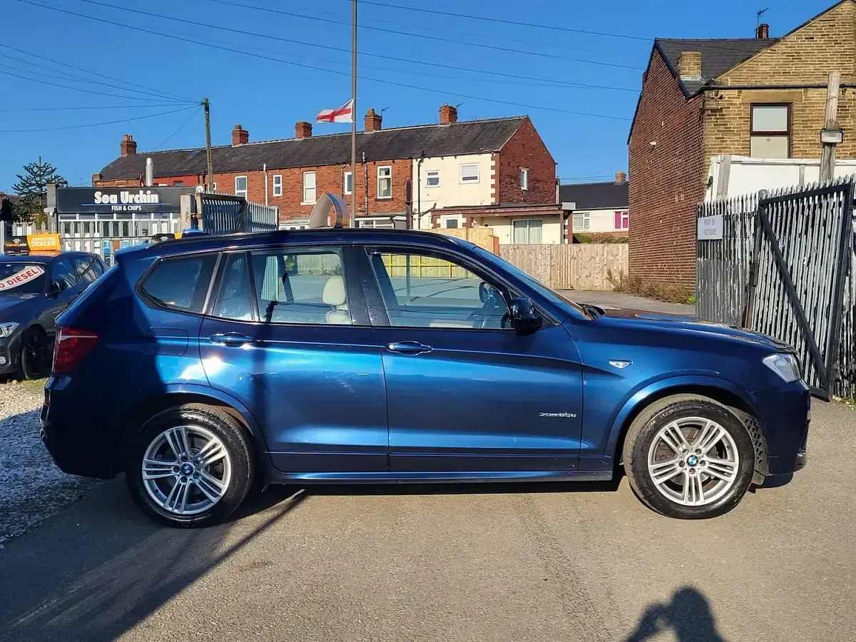 Used BMW X3 M Sport 184 HP (135 kW) 2012 Blue SUV