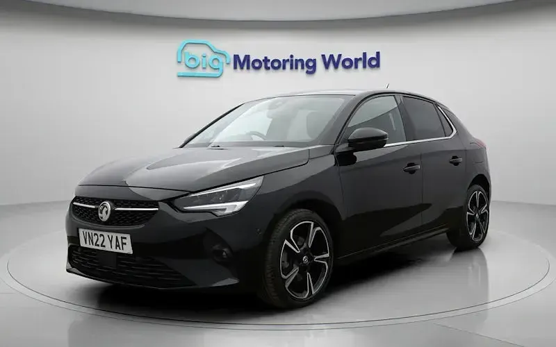 Used Vauxhall Corsa Edition 101 HP (74 kW) 2022 Black Hatchback