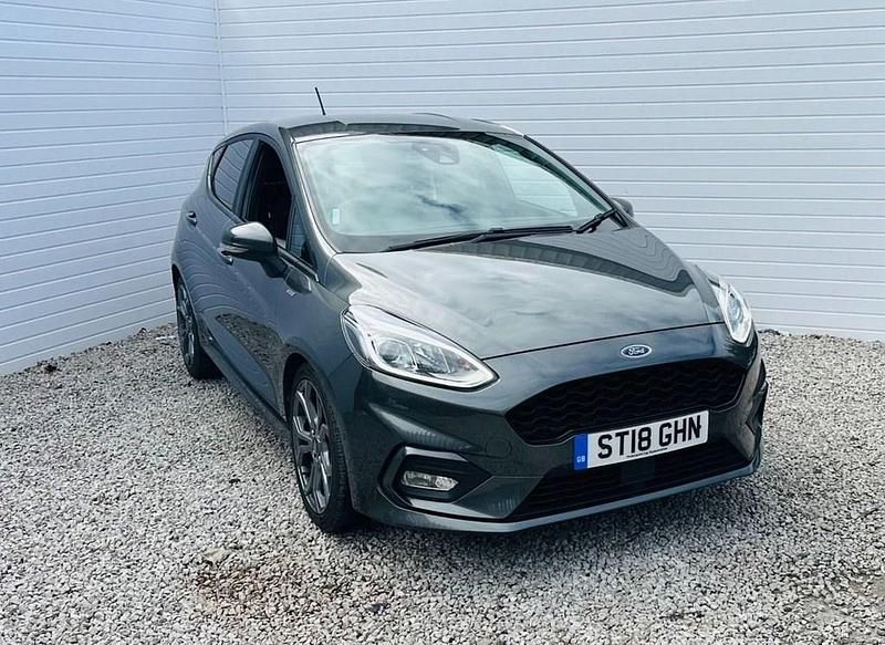 Used Ford Fiesta ST-Line 100 HP (73 kW) 2018 Grey Hatchback