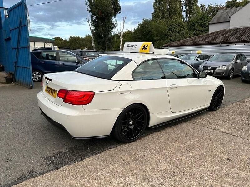 Used BMW 320 Cabriolet M Sport 2011 White Cabriolet