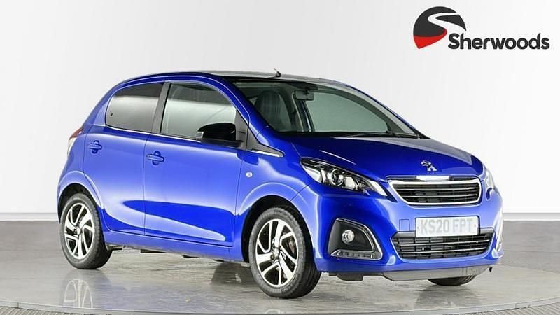 Blue Used 2020 Peugeot 108 Allure Hatchback | £8,790 (Fair price) - Image 1/4