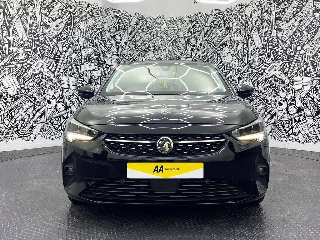 Used Vauxhall Corsa Edition 75 HP (55 kW) 2021 Black Hatchback