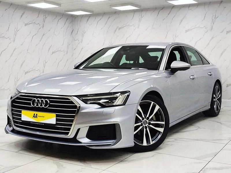 Used Audi A6 S-Line 204 HP (150 kW) 2019 Silver Sedan