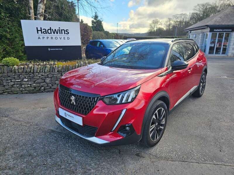 Red Used 2020 Peugeot 2008 GT-line SUV | £13,995 (Fair price) - Image 1/3