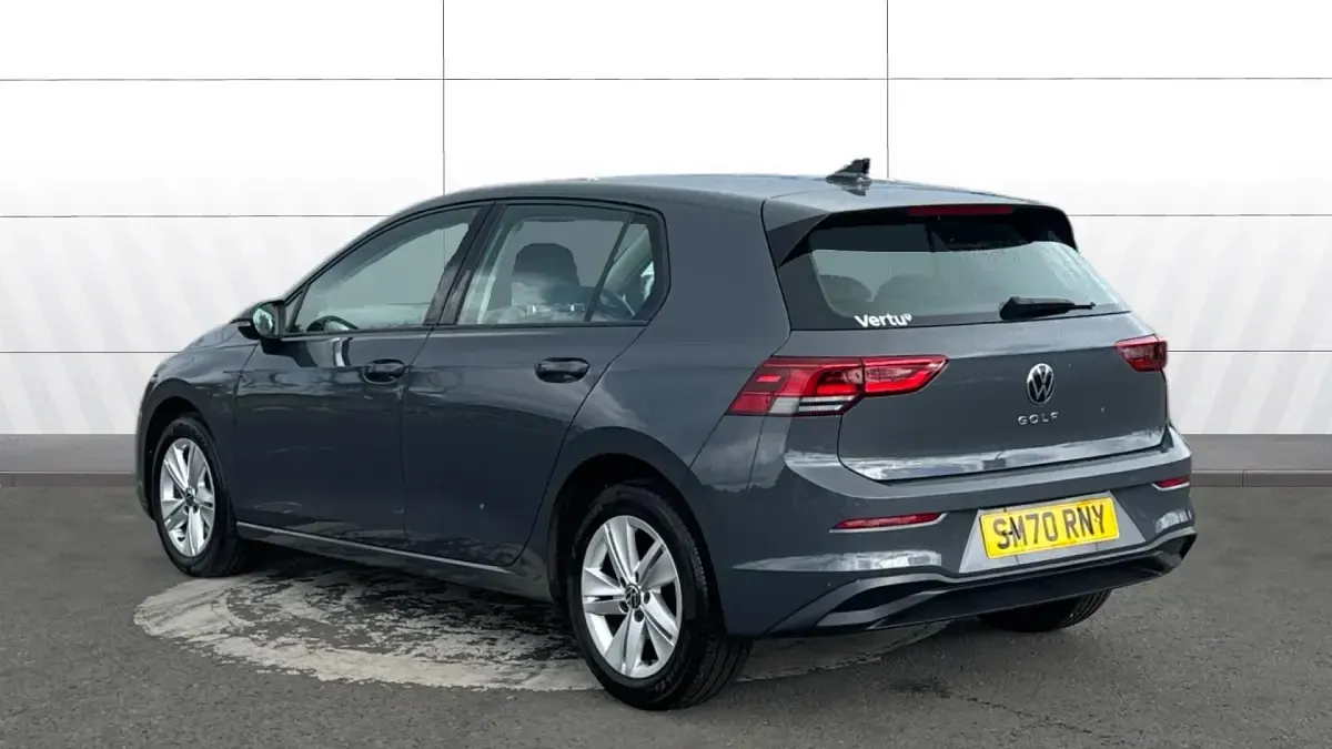 Used VW Golf VIII Life 130 HP (95 kW) 2020 Grey Hatchback