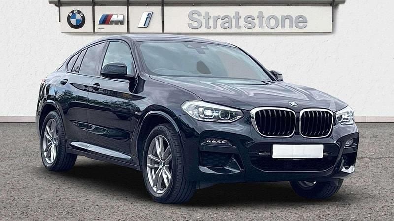 Black Used 2021 BMW X4 M Sport SUV | £27,499 (Fair price) - Image 1/4