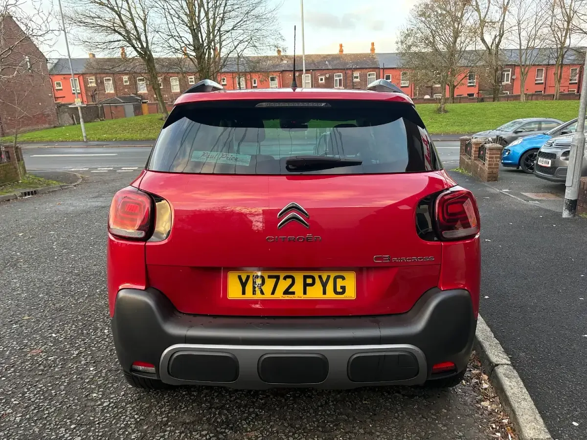 Used Citroën C3 Aircross PureTech 110 HP (80 kW) 2022 Red SUV