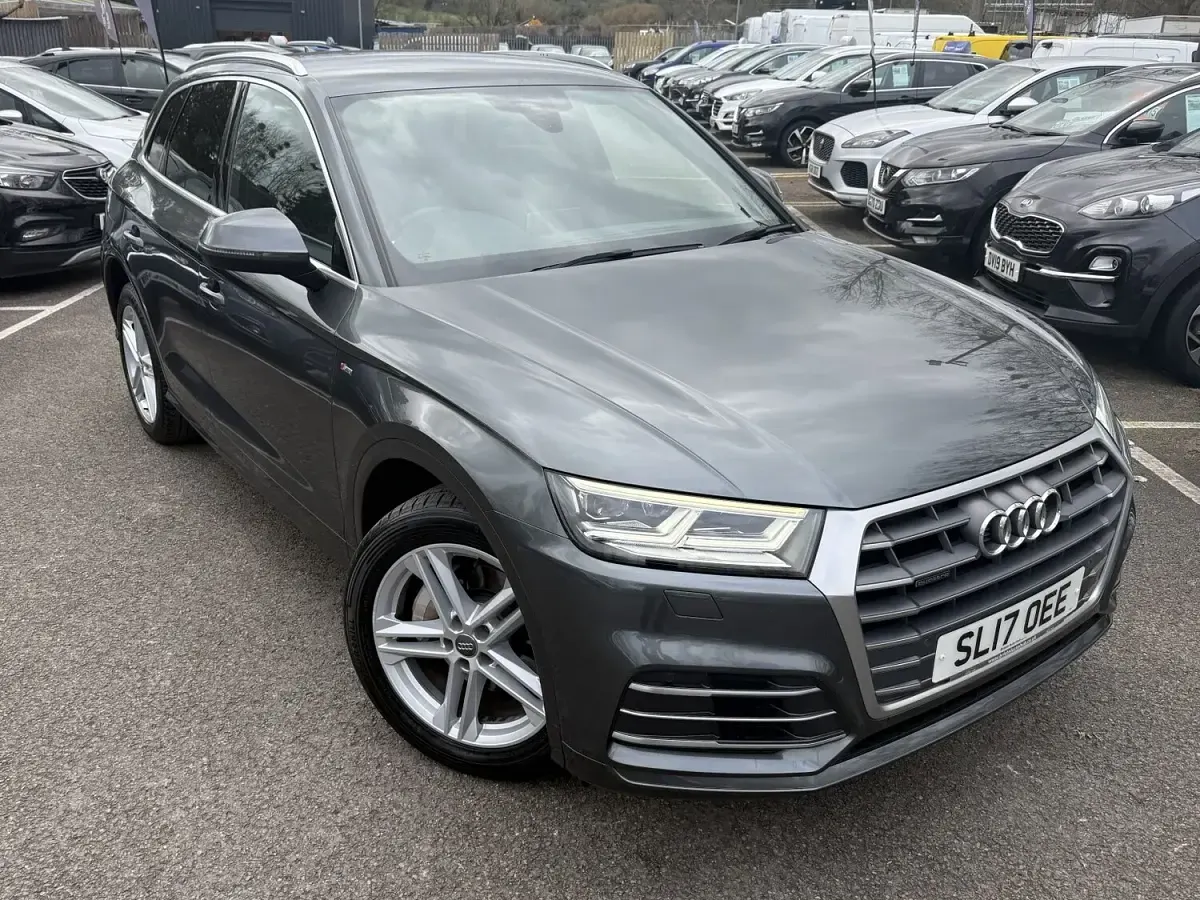 Used Audi Q5 S-Line 190 HP (139 kW) 2017 Grey SUV