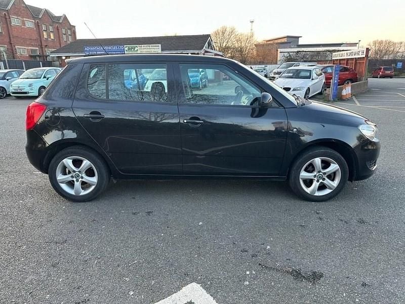 Used Skoda Fabia SE 86 HP (63 kW) 2010 Black Hatchback