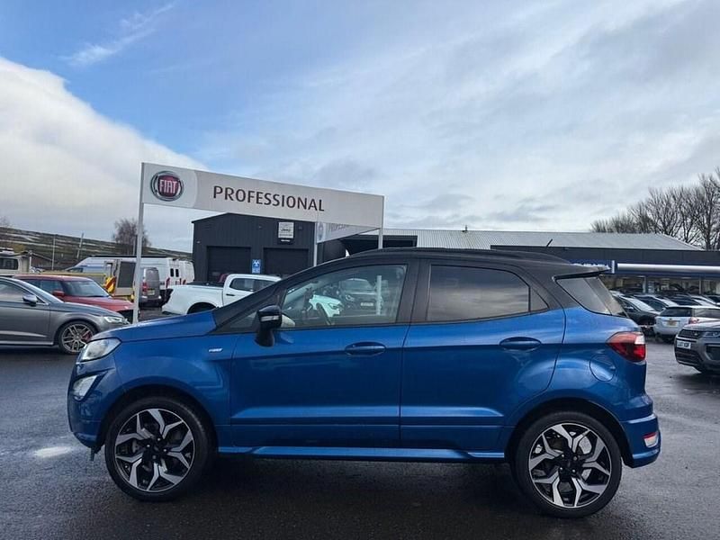 Used Ford Ecosport ST-Line 125 HP (91 kW) 2018 Blue SUV