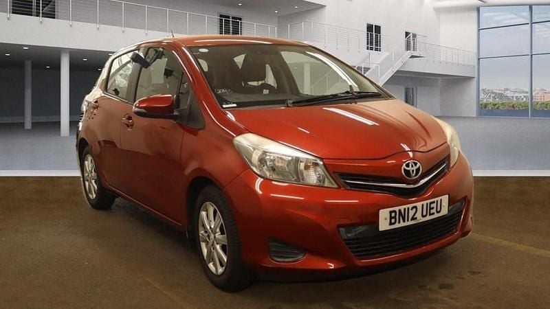 Red Used 2012 Toyota Yaris Hatchback | £4,995 (Fair price) - Image 1/4