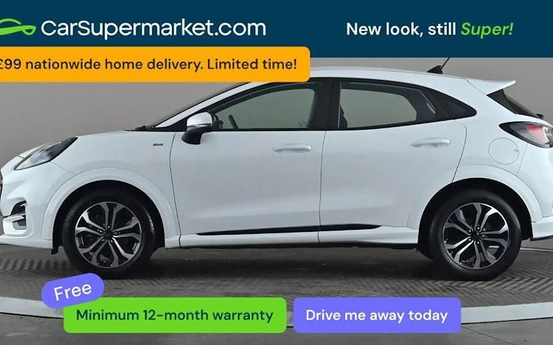 Used Ford Puma ST-Line 125 HP (91 kW) 2022 White SUV