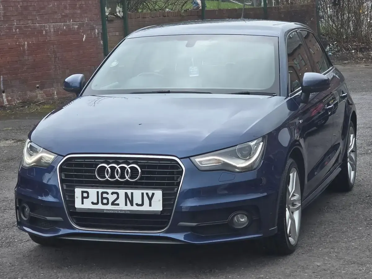 Used Audi A1 Sportback S-Line 2012 Blue Hatchback