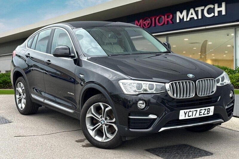 Black Used 2017 BMW X4 xLine SUV | £14,590 (Good price) - Image 1/4