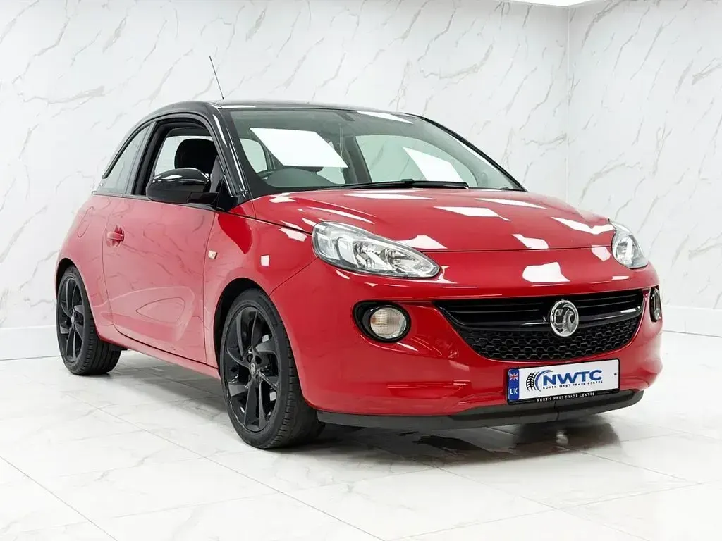 Used Vauxhall Adam 70 HP (51 kW) 2018 Red Hatchback