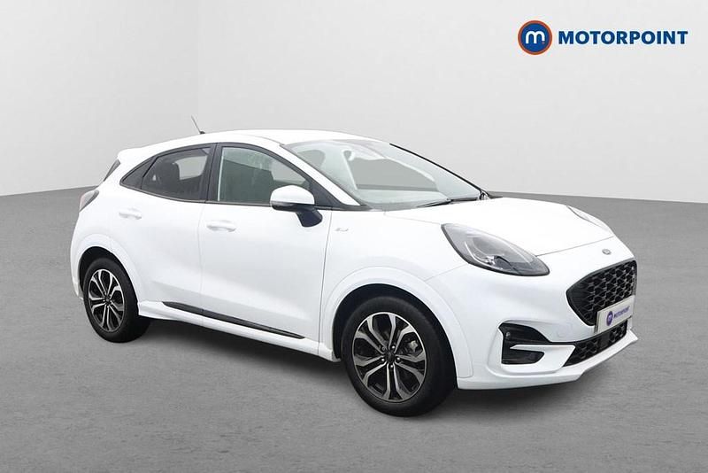 White Used 2023 Ford Puma ST-Line Hatchback | £16,599 - Image 1/4