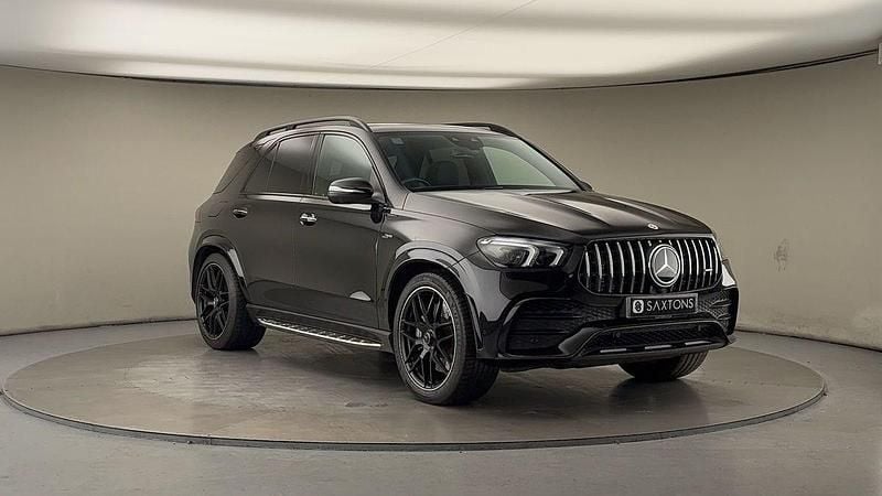 Obsidian black Used 2023 Mercedes GLE53 AMG Premium Plus SUV | £56,650 (Good price) - Image 1/4