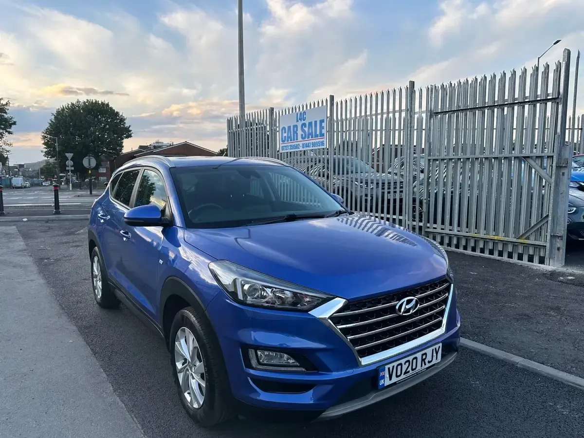 Used Hyundai Tucson SE 2020 Blue SUV