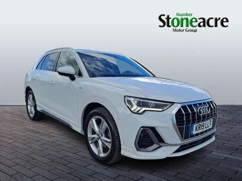 White Used 2019 Audi Q3 S-Line SUV | £22,995 (Good price) - Image 1/4