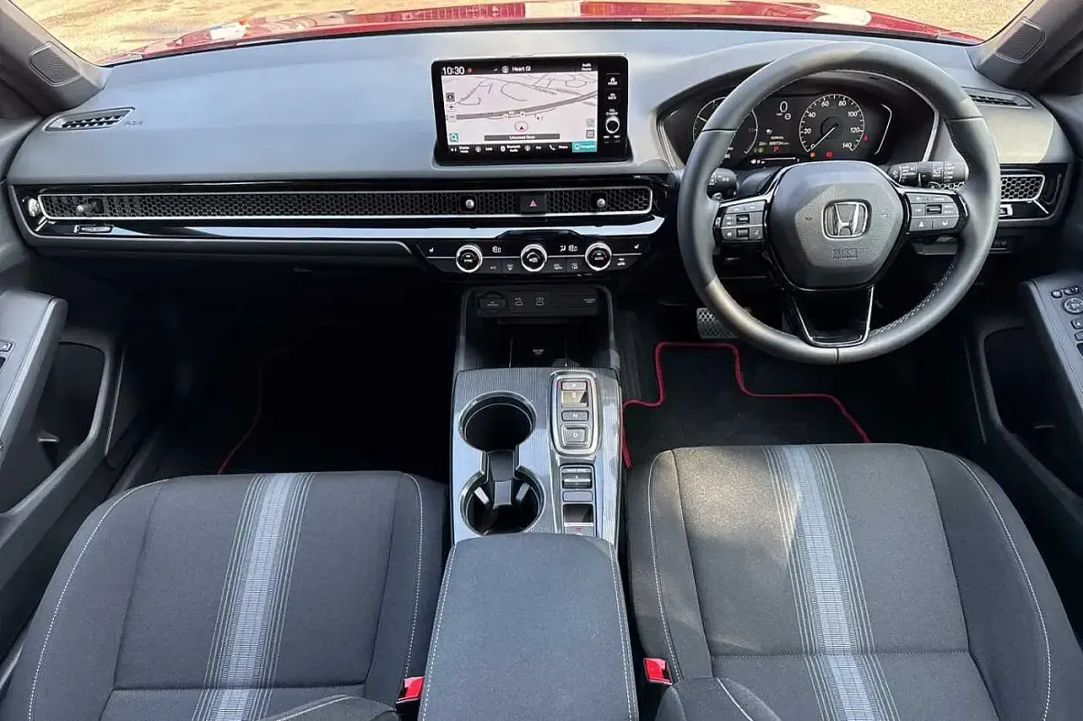 New Honda Civic Elegance 143 HP (105 kW) 2026 Premium crystal red