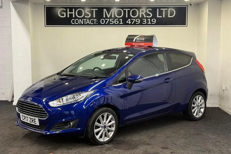 Blue Used 2017 Ford Fiesta Titanium Hatchback | £4,350 (Super price) - Image 1/1