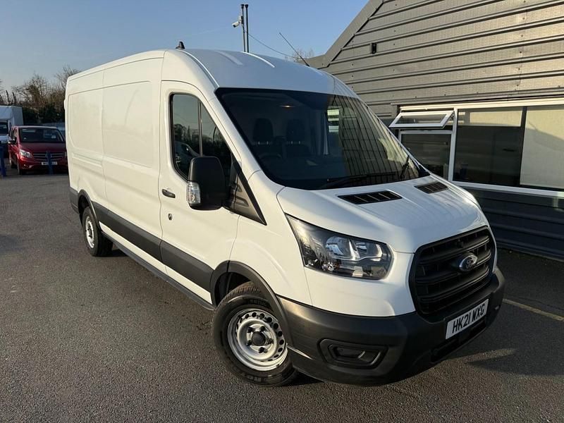 Used Ford Transit 130 HP (95 kW) 2021 White Van
