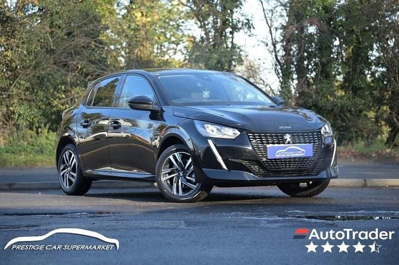 Black Used 2023 Peugeot 208 Allure+ Hatchback | £13,999 (Fair price) - Image 1/4