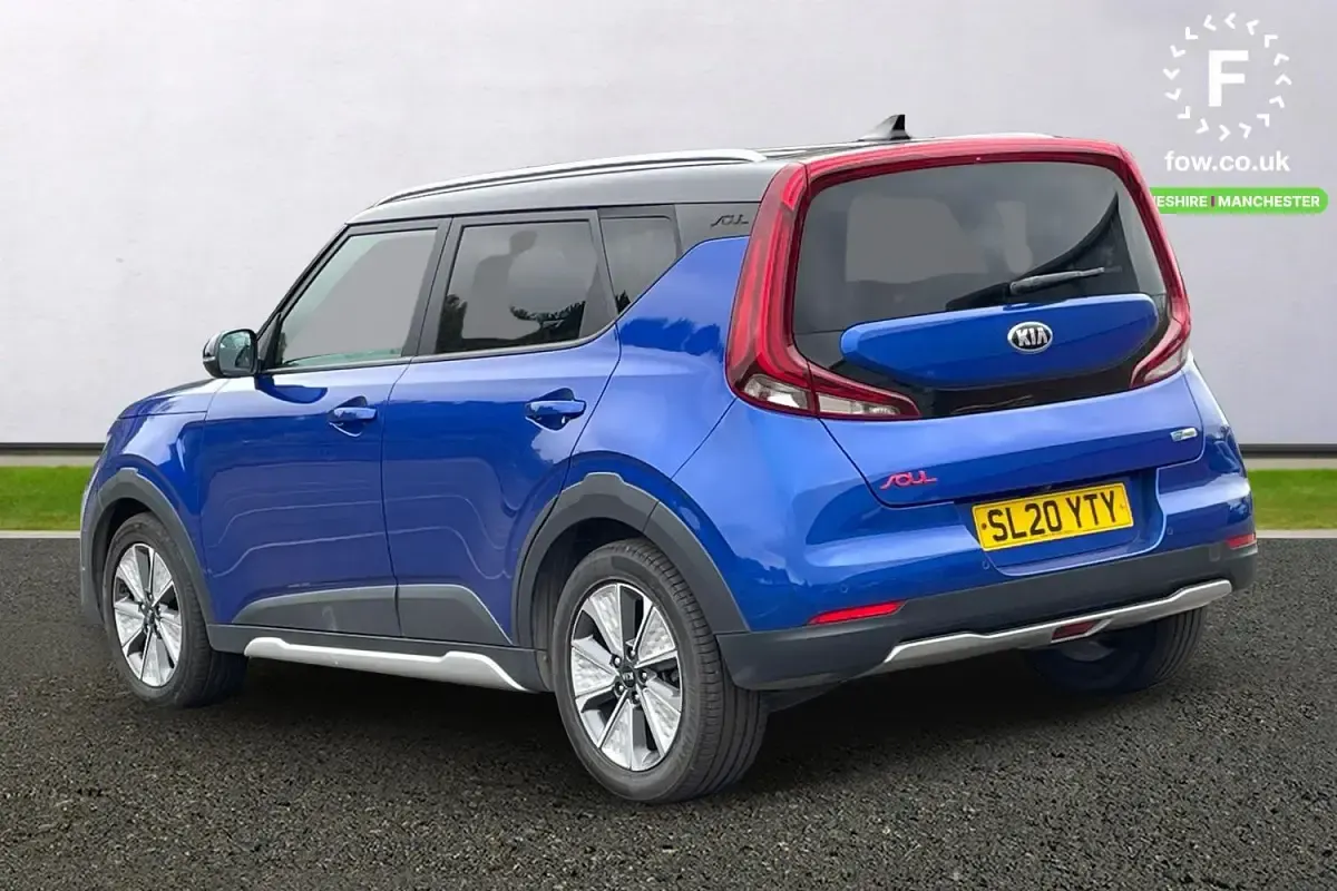 Used Kia Soul EV First Edition 150 kW (204 HP) 2020 Blue SUV