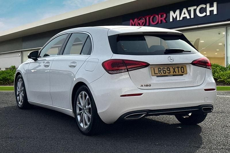 Used Mercedes A180 2019 White Hatchback