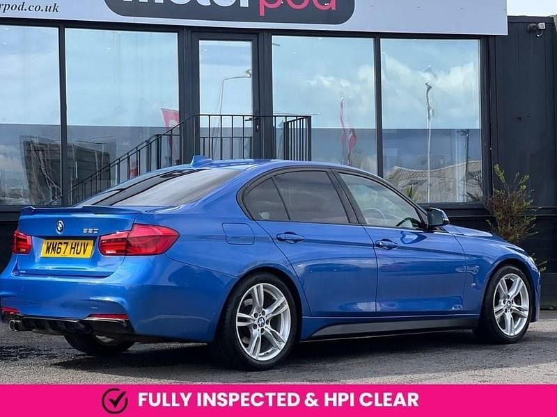 Used BMW 330 M Sport 252 HP (185 kW) 2017 Blue Sedan