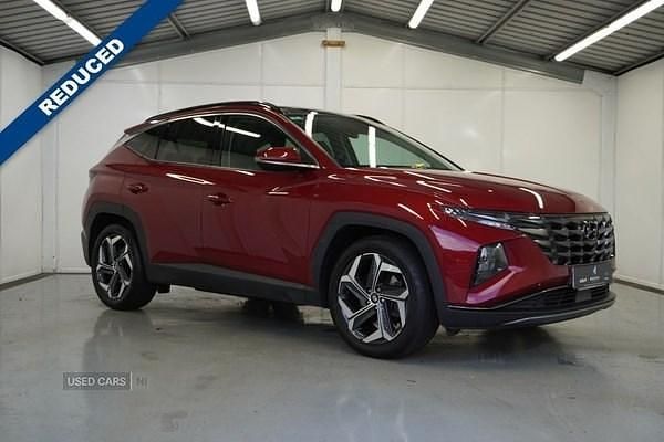 Red Used 2022 Hyundai Tucson Ultimate SUV | £18,995 (A bit pricey) - Image 1/4