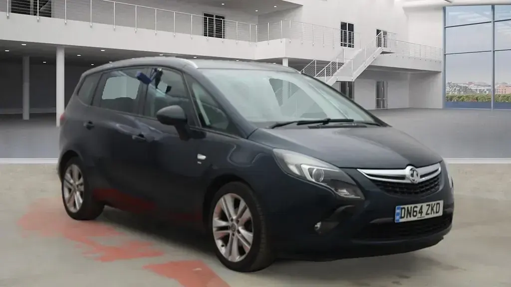 Begagnad Vauxhall Zafira SRi 170 HK (125 kW) 2014 Grön Minibuss