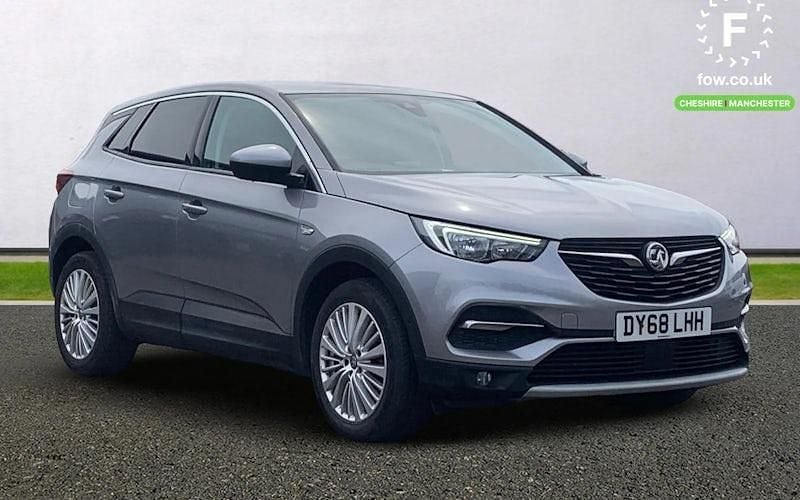 Grey Used 2018 Vauxhall Grandland X Sport SUV | £9,699 (Good price) - Image 1/4