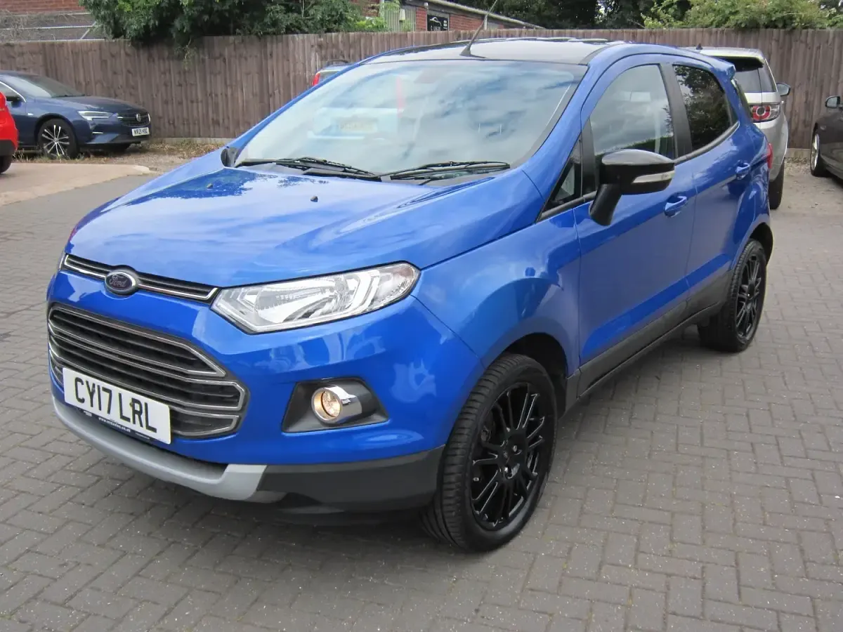 Used Ford Ecosport Titanium S 2017 Blue SUV