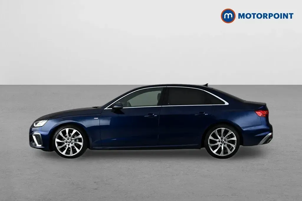 Used Audi A4 S-Line 2021 Blue Sedan
