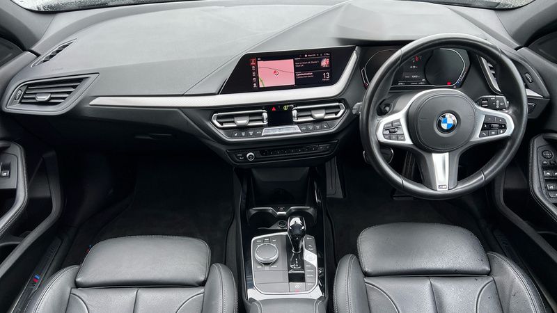 Used BMW 118 M Sport 134 HP (98 kW) 2021 Black Hatchback