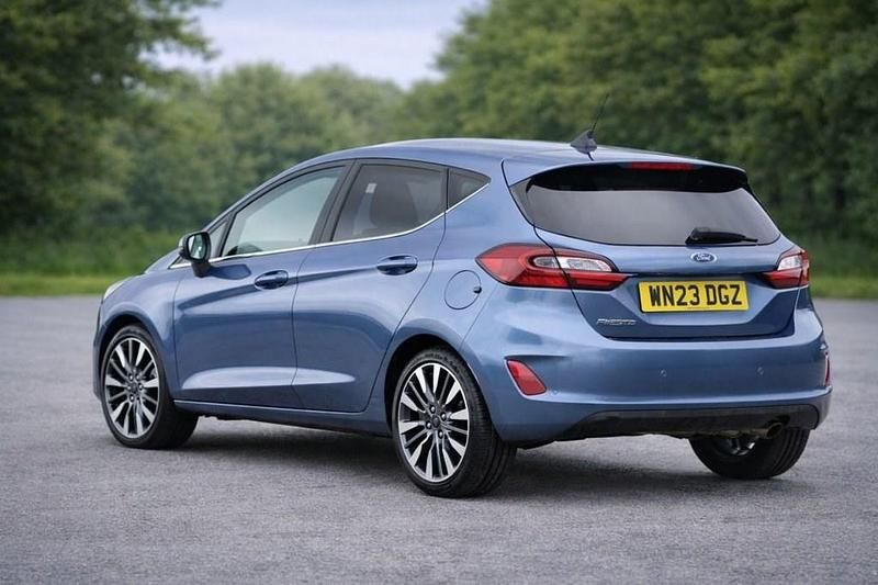 Used Ford Fiesta Titanium X 100 HP (73 kW) 2023 Blue Hatchback