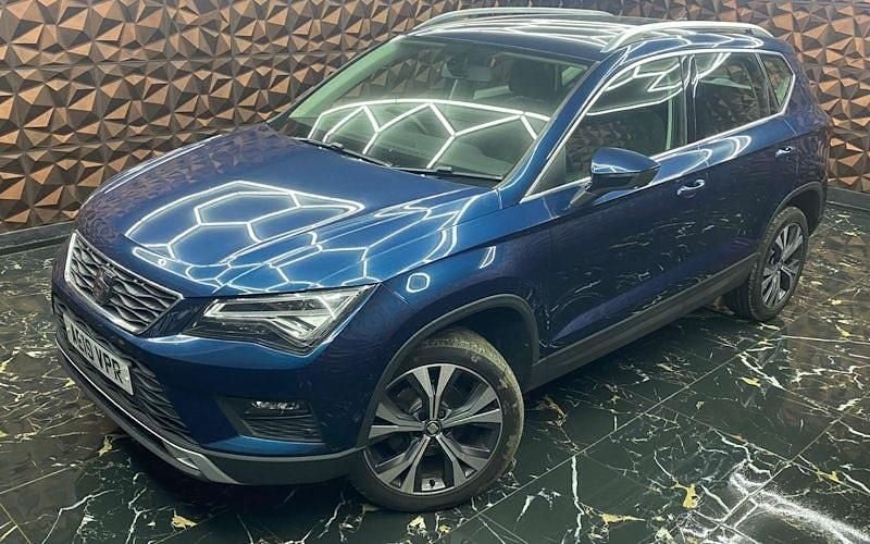 Used Seat Ateca SE Technology 116 HP (85 kW) 2019 Blue SUV