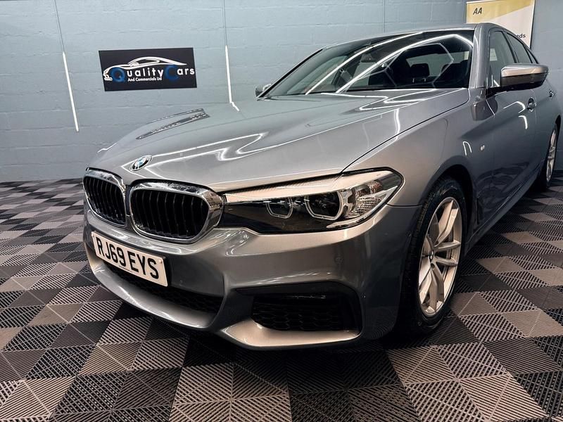 Used BMW 520 M Sport 2019 Blue Sedan
