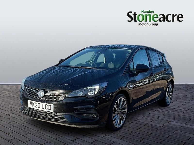 Used Vauxhall Astra SRi 145 HP (106 kW) 2020 Black Hatchback