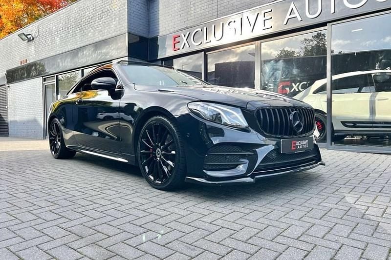 Black Used 2018 Mercedes E220 AMG Line Premium Coupe | £24,950 (Expensive) - Image 1/1