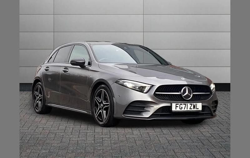 Grey Used 2021 Mercedes A200 AMG Line Premium Plus Hatchback | £23,290 (Expensive) - Image 1/4