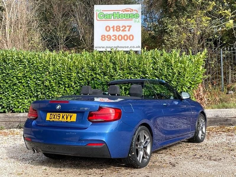 Used BMW 218 M Sport 2019 Blue Cabriolet